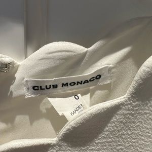 White Club Monaco Dress - pristine condition
